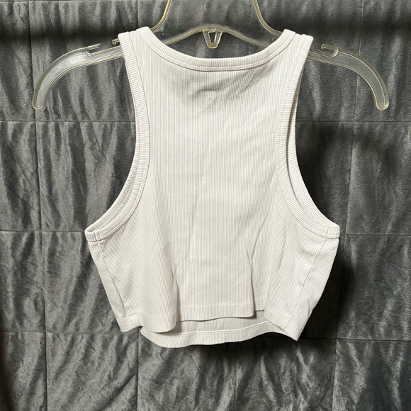 Wild Fable Cream Ribbed Tank Top - Picture 2 of 3